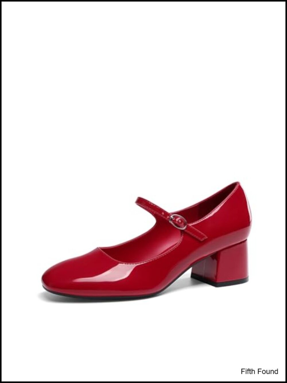 Women's Mary Jane Shoes Low Chunky Heel Block Heel Pumps Faux Leather